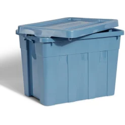 Rangement|Gifi Boîte bricolage 65L plastique bleu