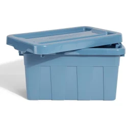 Rangement|Gifi Boîte bricolage plastique bleu 20L
