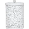 Rangement|Gifi Boîte déco design métal blanc Muranu romantique dentelle