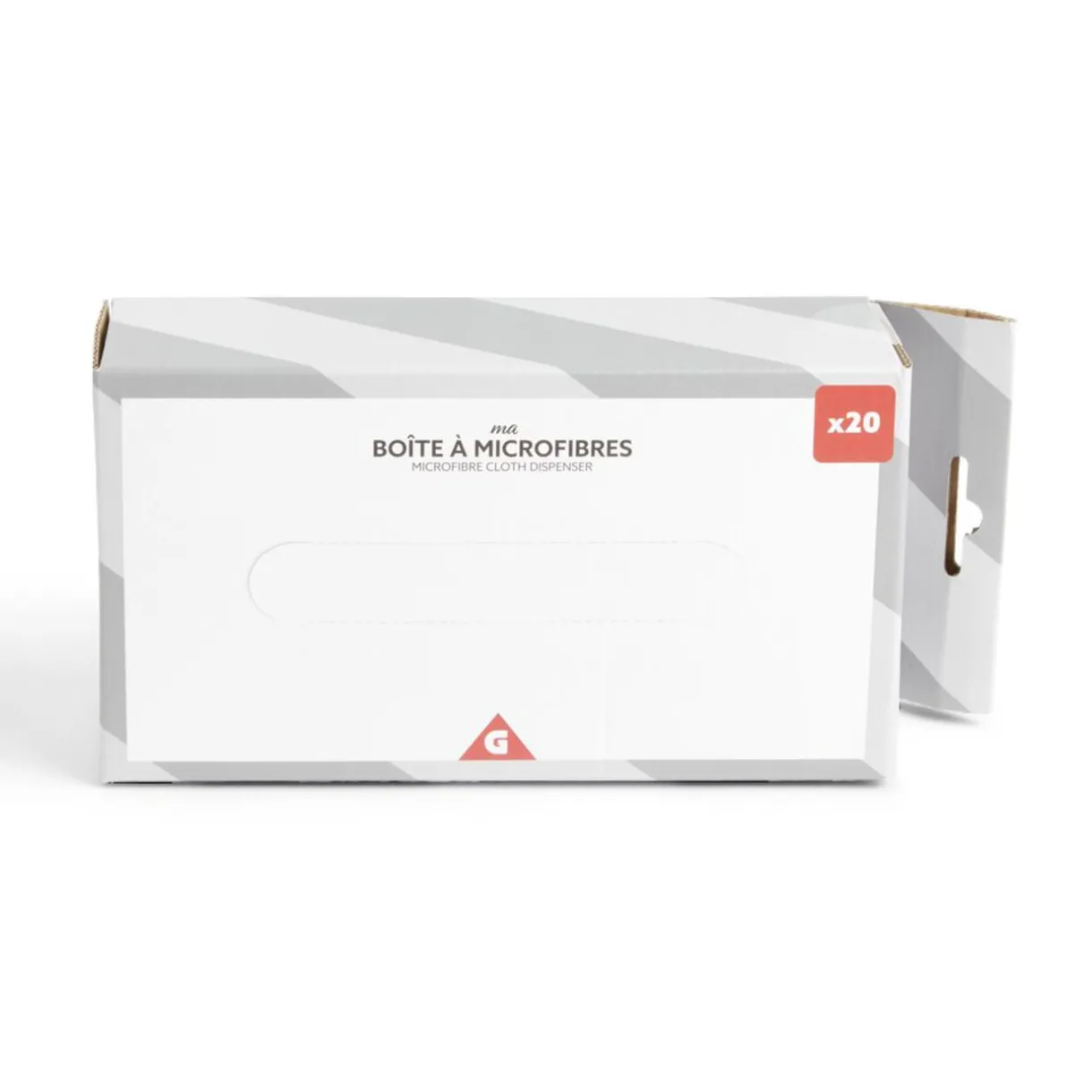 Nettoyage Et Entretien|Gifi Boîte de 20 microfibres polyester 22x22cm