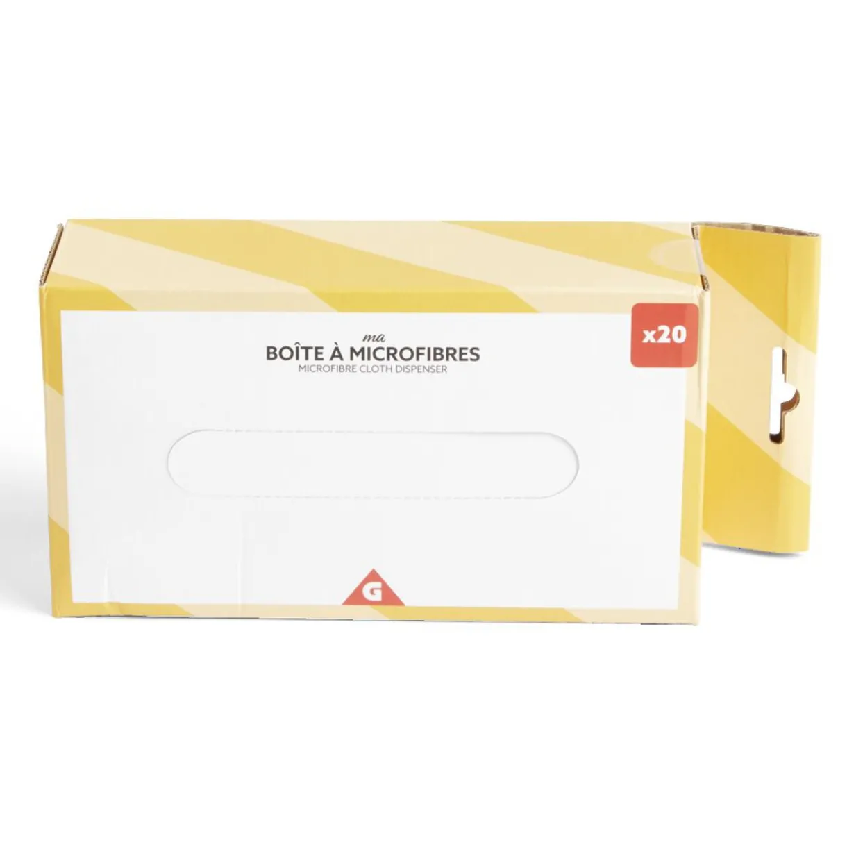 Nettoyage Et Entretien|Gifi Boîte de 20 microfibres polyester 22x22cm