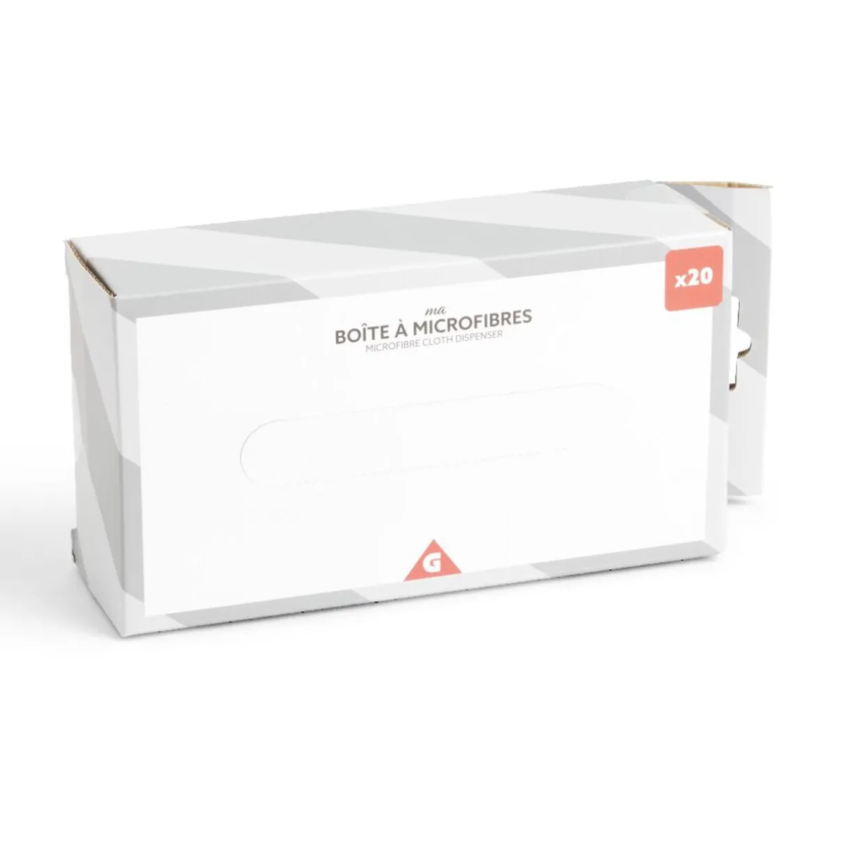 Nettoyage Et Entretien|Gifi Boîte de 20 microfibres polyester 22x22cm