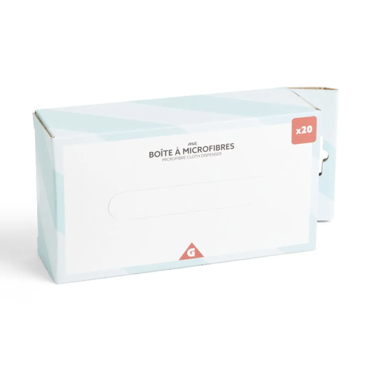 Nettoyage Et Entretien|Gifi Boîte de 20 microfibres polyester 22x22cm