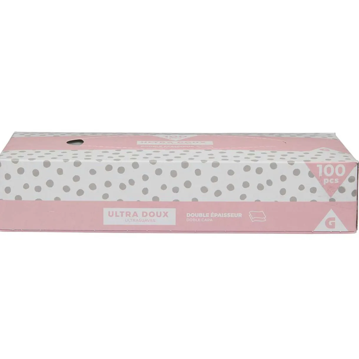 Gifi Boîte de 100 mouchoirs double épaisseur