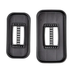 Rangement|Gifi Boîte de bricolage en plastique noir et gris x2