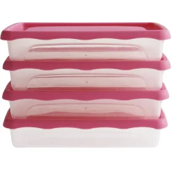 Boîte de conservation alimentaire 0,8L x4^Gifi Clearance