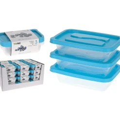 Boîte de conservation alimentaire avec couvercle x 3^Gifi New