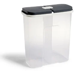 Boîte de conservation en plastique à 2 compartiments transparent 2,8L^Gifi Best