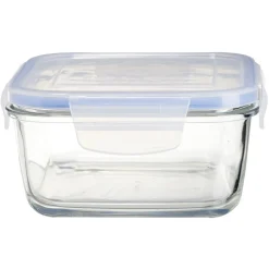 Boîte de conservation en verre hermétique L14,3xl14,3xH8,6 cm^Gifi New