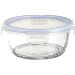 Boîte de conservation ronde en verre 800 ml^Gifi
