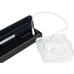 Boîte de conservation sous vide 1L - 18,5x16,5xH6,2cm^Gifi