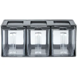 Boîte de cuisine 3 compartiments avec poignée^Gifi Sale