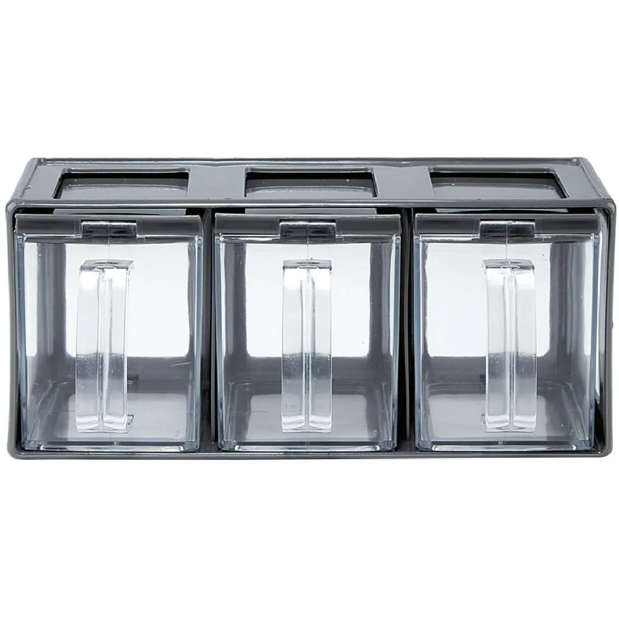 Boîte de cuisine 3 compartiments avec poignée^Gifi Sale