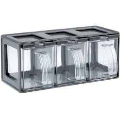 Boîte de cuisine 3 compartiments avec poignée^Gifi Sale
