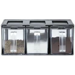 Boîte de cuisine 3 compartiments avec poignée^Gifi Sale