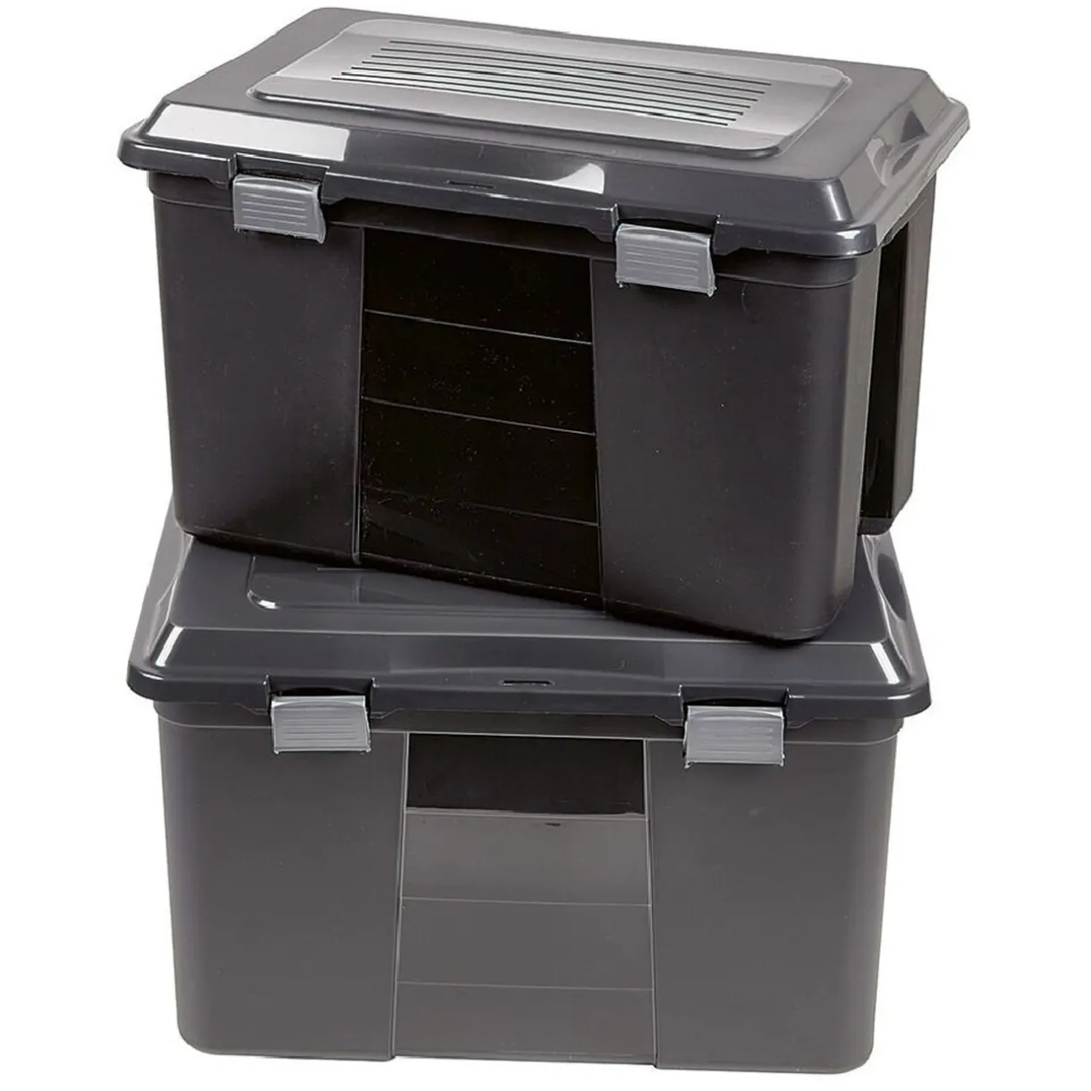 Rangement|Gifi Boîte de rangement 60 L x 2