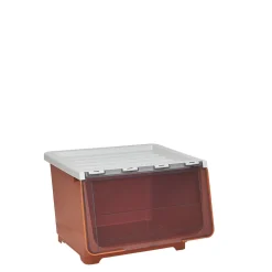 Entretien Du Linge|Gifi Boîte de rangement à ouverture latérale - 43x33xH30,5 cm