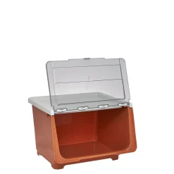 Entretien Du Linge|Gifi Boîte de rangement à ouverture latérale - 43x33xH30,5 cm