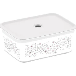 Rangement|Gifi Boîte de rangement avec couvercle design floral 3 L