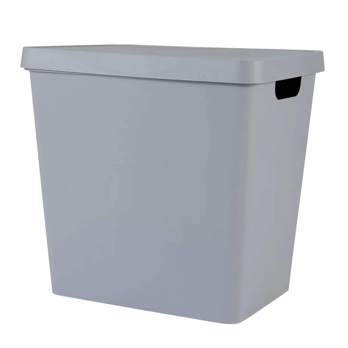 Rangement|Gifi Boîte de rangement avec couvercle grise 26 L