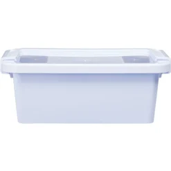 New Gifi Boîte de rangement avec couvercle lavande transparent 4L