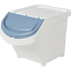 Rangement|Gifi Boîte de rangement blanche avec couvercle 20 L