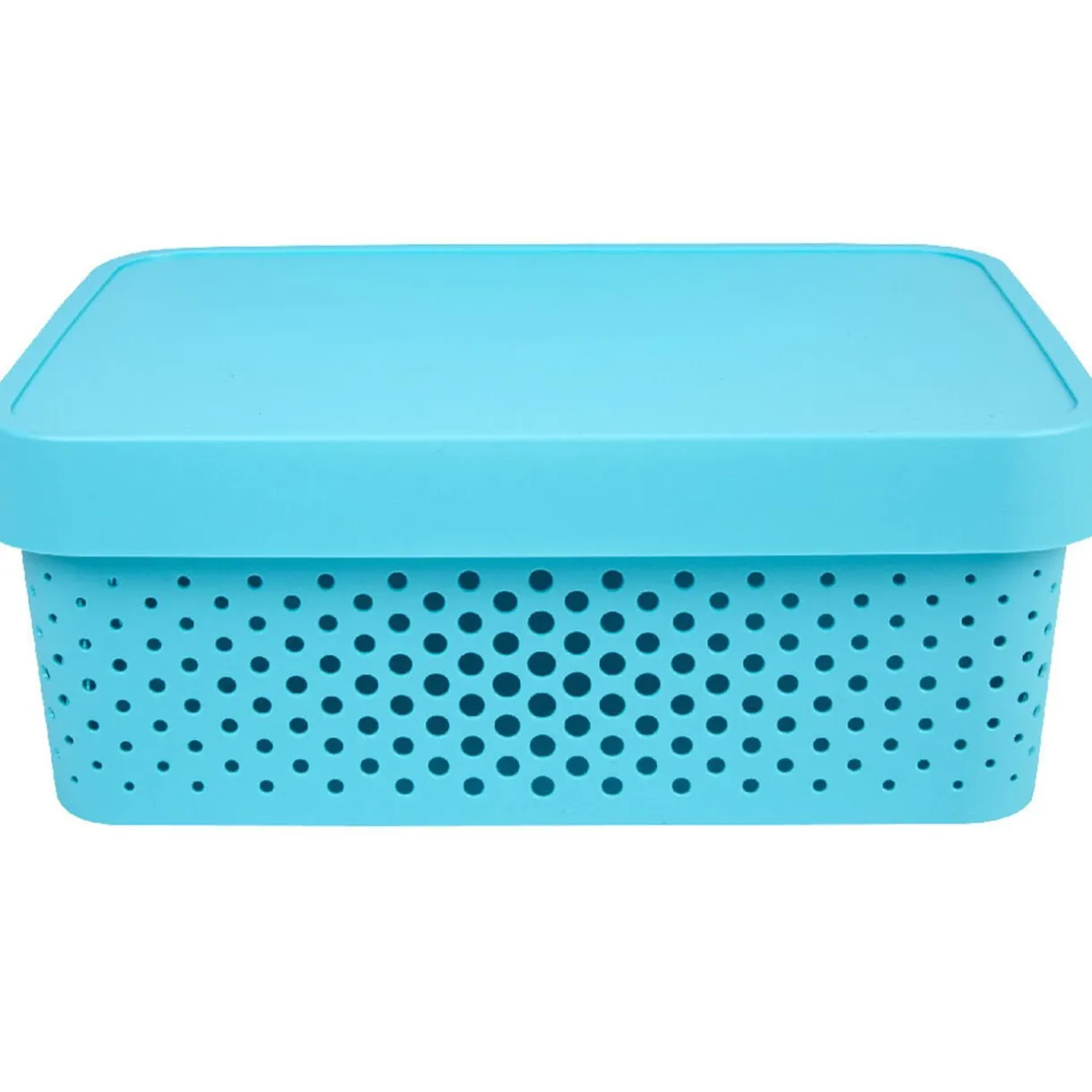 Rangement|Gifi Boîte de rangement bleue 11 L