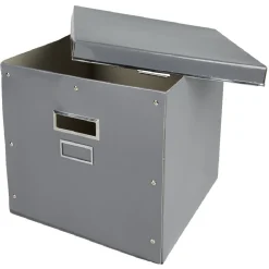 Entretien Du Linge|Gifi Boîte de rangement carton