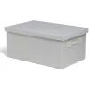 Rangement|Gifi Boîte de rangement coton imprimé fleuri 40,5xH18x26,5cm