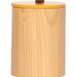 Rangement|Gifi Boîte de rangement déco bois orange Muranu nomad