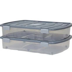 Rangement|Gifi Boîte de rangement dessous de lit x 2