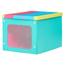 Rangement|Gifi Boîte de rangement en carton multicolore