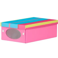 Rangement|Gifi Boîte de rangement en carton multicolore