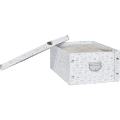 Rangement|Gifi Boîte de rangement en carton - 40x30xH17 cm