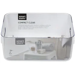 Entretien Du Linge|Gifi Boîte de rangement en plastique transparent SmartStore Compact Clear M