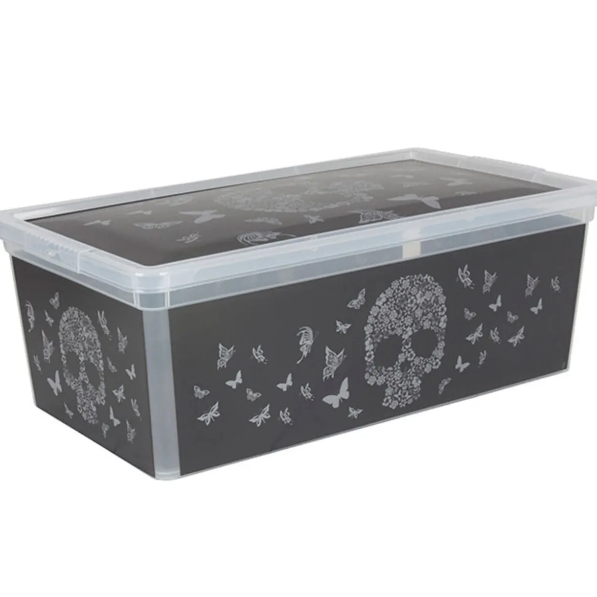 Rangement|Gifi Boîte de rangement 6L design tête de mort