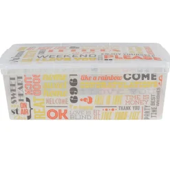 Rangement|Gifi Boîte de rangement 6L design weekend