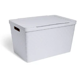 Rangement|Gifi Boîte de rangement 51L plastique 56x36x32cm