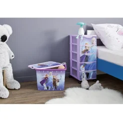 Rangement|Gifi Boîte de rangement La Reine Des Neiges violette