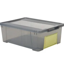 Entretien Du Linge|Gifi Boîte de rangement noire 11 L