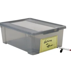 Entretien Du Linge|Gifi Boîte de rangement noire 11 L