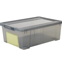 Entretien Du Linge|Gifi Boîte de rangement noire 11 L