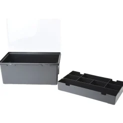 Rangement|Gifi Boîte de rangement organisateur 8 compartiments noir