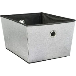 Entretien Du Linge|Gifi Boîte de rangement pailletée 3 couleurs