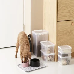 Entretien Du Linge|Gifi Boîte de rangement plastique transparent 1L