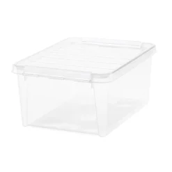 Rangement|Gifi Boîte de rangement plastique transparent 14L