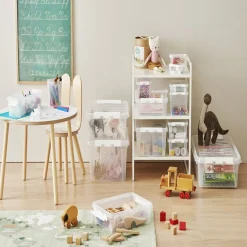 Rangement|Gifi Boîte de rangement plastique transparent 14L