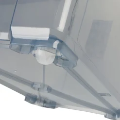 Rangement|Gifi Boîte de rangement plastique noir fumé 78 L