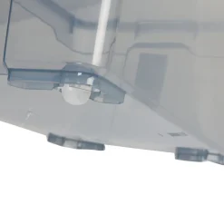 Rangement|Gifi Boîte de rangement plastique noir fumé 45 L