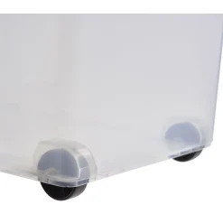 Entretien Du Linge|Gifi Boîte de rangement plastique sapin Noël 90L 120x39xH33 cm